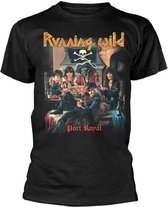 Running Wild Heren Tshirt -XXXL- Port Royal Zwart