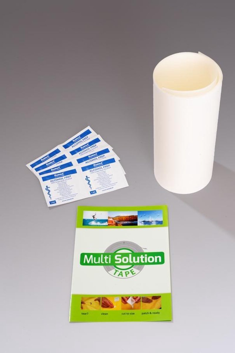Multi Solution Tape 100x15,2cm, super reparatietape voor een tent, duikpak, parasol, skikleding, kite, zonnescherm of screen - Merkloos