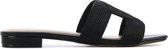 BiBi Lou Vrouwen Textiel  Slippers / Damesschoenen 839z94 - Zwart - Maat 38