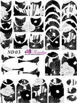 Waterdecal - Nailart Decal - Korneliya Dress On ND 03