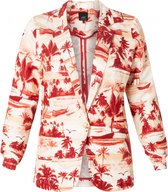 YEST Indu Blazer - Port/Multi colour - maat 46