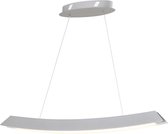 LED Plafondlamp - Plafondverlichting - Casto - 35W - Natuurlijk Wit 4000K - Wit Aluminium