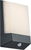 Huisnummer Verlichting - Iona Kasky - Lichtsensor - 9W - Mat Zwart - Aluminium