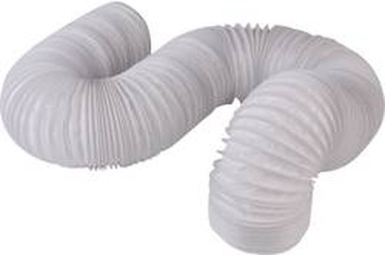 Tuyau spiralé plastique souple 102 Wallair Wit