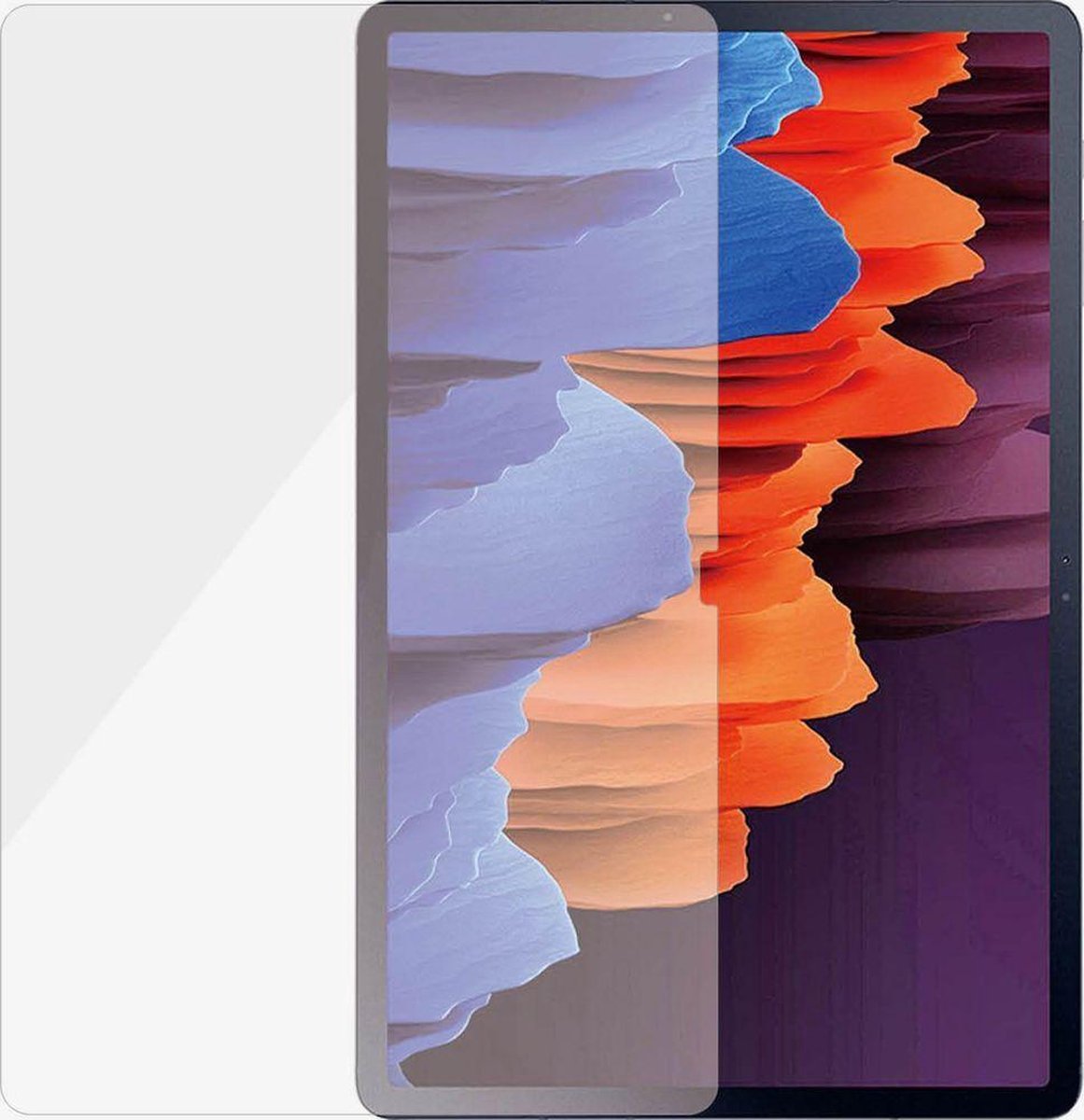 PanzerGlass Case Friendly - Edge-to-Edge - voor de Samsung Galaxy Tab S7+