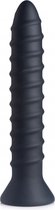 Power Screw 10X Spiral Silicone Vibrator - Pink