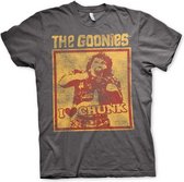 The Goonies Heren Tshirt -XL- I Love Chunk Grijs