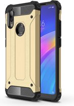 Magic Armor TPU + PC-combinatiehoes voor Xiaomi Redmi 7 (goud)