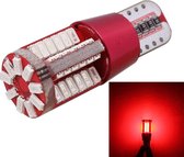 2 STKS T10 5 W 285LM Rood Licht 57 SMD 4014 LED Foutloze Canbus Auto Klaring Licht Lamp, DC 12 V