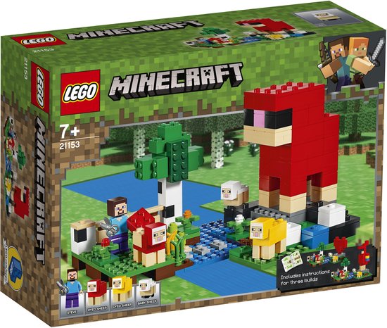 LEGO Minecraft De schapenboerderij 21153