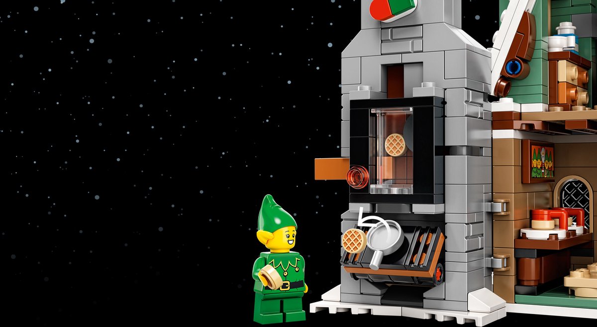 LEGO® Elf Clubhuis (10275) modelbouwset om neer te zetten; haal herinneringen aan kerst op met dit feestelijke project, een fantastisch cadeau voor volwassenen en gezinnen die graag creatief bezig zijn (1197 onderdelen) — afbeelding 20