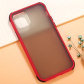 Voor iPhone 11 Pro TPU + pc volledige dekking anti-val beschermhoes (rood)