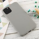 Voor iPhone 11 Pro Max Candy Color TPU Case (grijs)