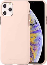 GOOSPERY SOFE FEELING TPU schokbestendig en kras-hoesje voor iPhone 11 Pro (abrikoos)