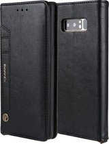 Voor Galaxy Note8 CMai2 Kaka-serie Litchi Texture horizontale flip lederen tas met houder en kaartsleuven (zwart)