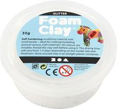 Creativ Company Foam Clay Boetseerklei Wit 35 g 1 stuk(s)