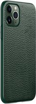 Apple iPhone 11 Pro Max Hoesje - Mobigear - Luxury Serie - TPU Backcover - Groen - Hoesje Geschikt Voor Apple iPhone 11 Pro Max