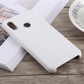 Huawei P20 Lite (2018) Hoesje - Mobigear - Rubber Touch Serie - Hard Kunststof Backcover - Wit - Hoesje Geschikt Voor Huawei P20 Lite (2018)