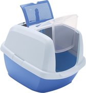 Imac kattenbak maddy junior blauw - 57x43x41 cm - 1 stuks