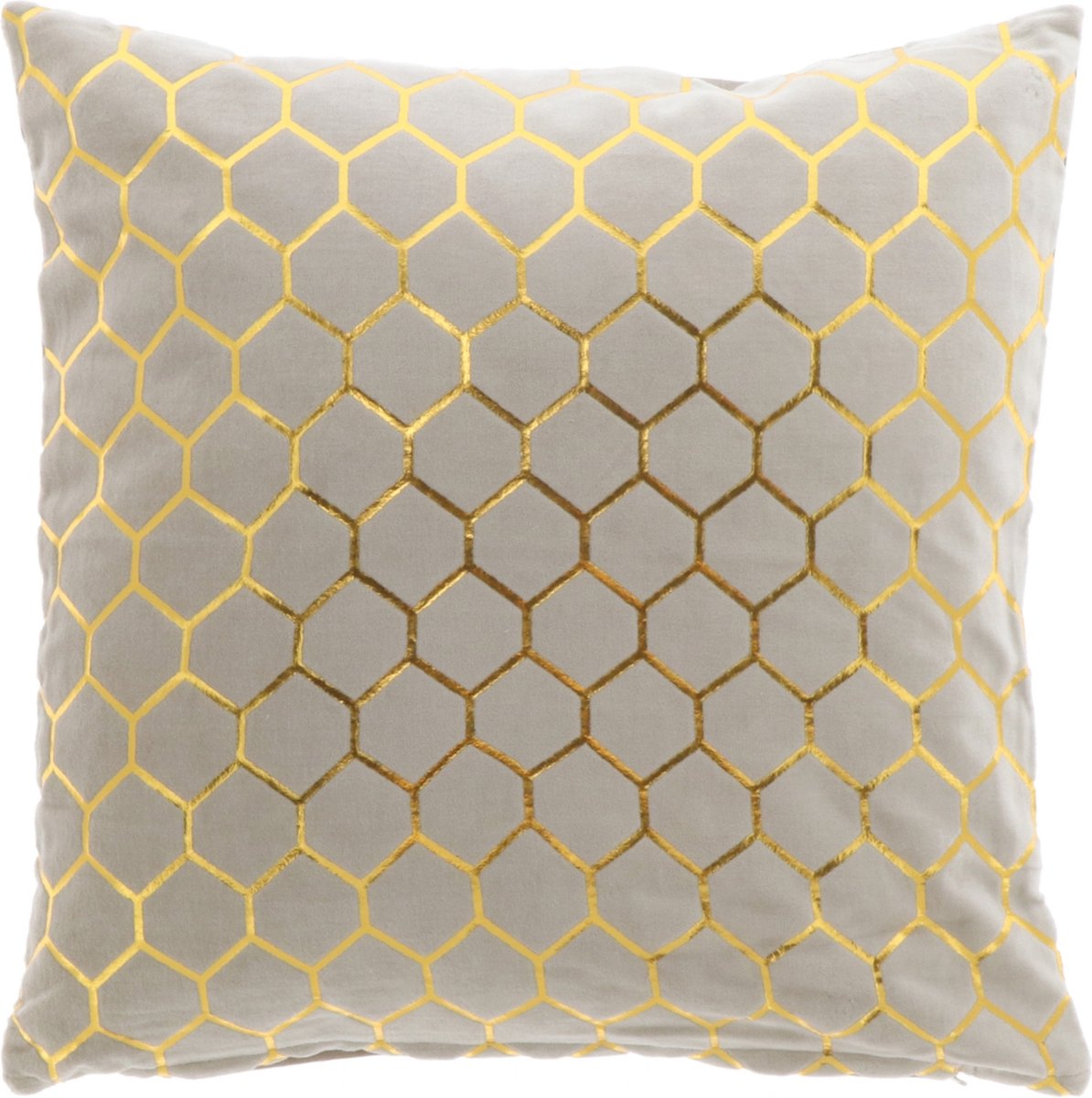 Kussen ebba l45b45cm pebble