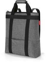 Reisenthel Daypack Schouder/Rugtas - 18L - Twist Silver Grijs