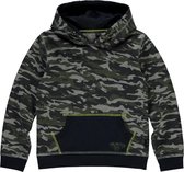 Quapi Tjebbe Hooded Sweater Jongens - Camouflage Print - Maat 98-104