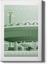 Walljar - Evoluon - Muurdecoratie - Plexiglas schilderij