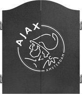 Ajax Dartbord Cabinet Deluxe + 1 Set Black Brass