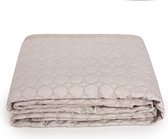 Nightsrest Bedsprei Lucia Taupe Maat: 270x260cm