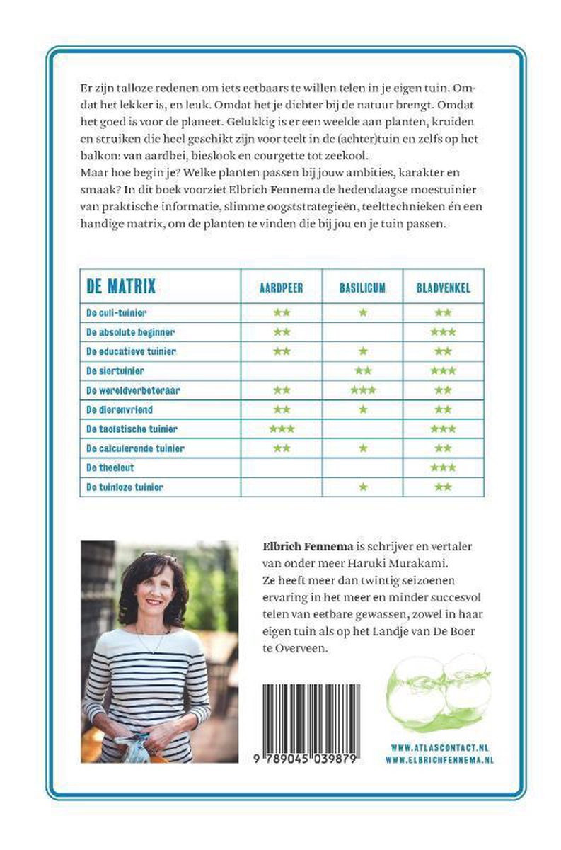 Het grote moestuinierboek - back cover