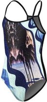 Beco Badpak Meisjes Polyester Zwart/blauw Maat 164