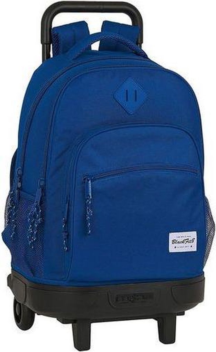 Schoolrugzak met Wielen Compact BlackFit8 Oxford Donkerblauw