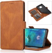 Voor Huawei Mate 20 Pro Retro Magnetische Sluiting Horizontale Flip Leren Case met Houder & Kaartsleuven & Fotolijst & Portemonnee (Bruin)