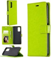 Voor Huawei Honor 30S Crazy Horse Textuur Horizontale Flip Leren Case met Houder & Kaartsleuven & Portemonnee & Fotolijst (Hebzucht)
