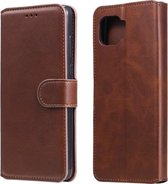 Voor Motorola Moto G 5G Plus Klassieke Kalfsstructuur PU + TPU Horizontale Leren Flip Case, met Houder & Kaartsleuven & Portemonnee (Bruin)