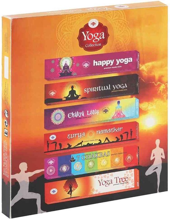 Green Tree Yoga Wierook Collection giftset Multicolours