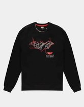 DC Comics Batman Sweater/trui -L- Tech Bat Zwart