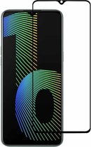 Voor OPPO Realme Narzo 10A Full Glue Full Screen gehard glasfilm