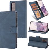 Voor Samsung Galaxy S20 Fantasy Klassiek Huidgevoel Kalfsleer Textuur Magnetische gesp Horizontale Flip PU lederen tas met houder & kaartsleuf & portemonnee (blauw)