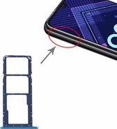 Simkaarthouder + Simkaarthouder + Micro SD-kaarthouder voor Huawei Honor 8A Pro (groen)