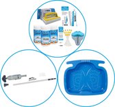 Zwembad Accessoirepakket 3-delig - WAYS Onderhoudspakket & Zwembad stofzuiger & Voetenbad