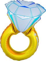 ESPA - Grote diamantring ballon - Decoratie > Decoratie beeldjes