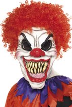 "Angstaanjagend clowns masker Halloween - Verkleedmasker - One size"