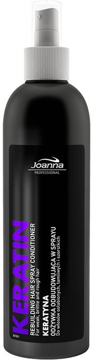 Joanna Professional - Keratin Rebuilding Hair Spray Conditioner Conditioner For Hair Weakened From Keratin Spray 300Ml