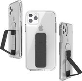 Clckr Gripcase voor iPhone 11 Pro Max - Transparant/Zwart