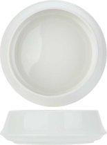 Cosy & Trendy Kama - Kom - Wit - D16cm - Porselein - (set van3) en Yourkitchen E-kookboek