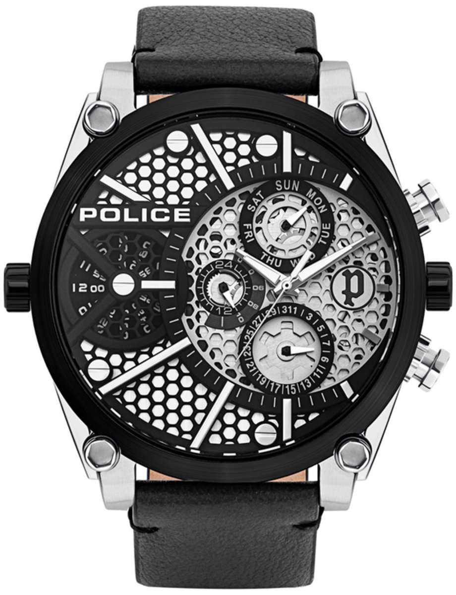 Police Herenhorloge PL15381JSTB.04A