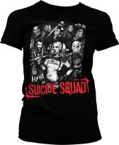 SUICIDE SQUAD - T-Shirt Suicide Theme - GIRLY (XL)