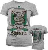 Harry Potter Dames Tshirt -XL- Slytherin 07 Grijs
