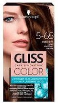 Schwarzkopf - Gliss Color Hair Coloring Cream 5-65 Walnut Brown